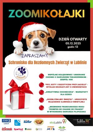 Zoomikołajki – Dzień Otwarty w Schronisku 05.12.2025 r. godz. 12:00