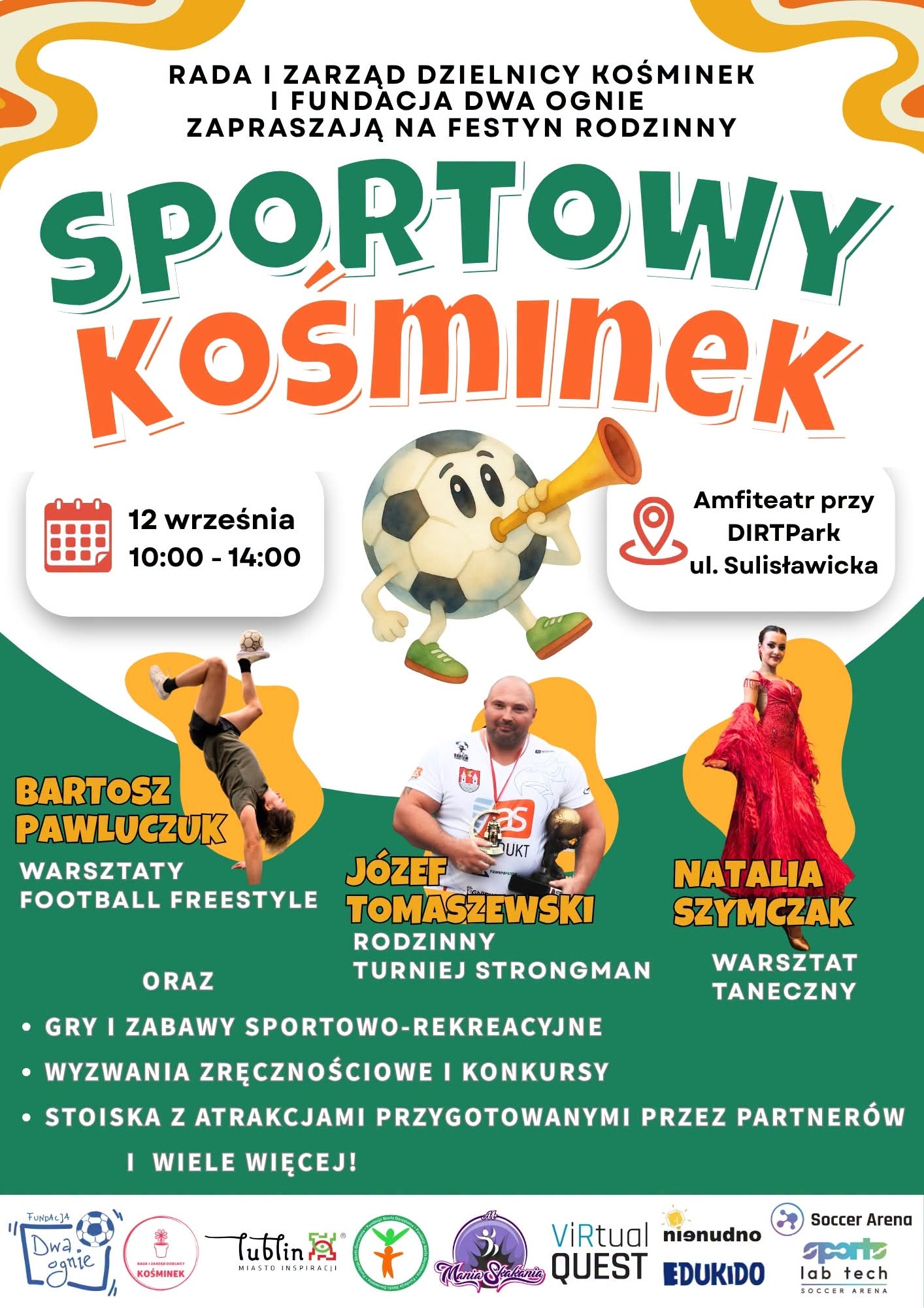 SPORTOWY KOŚMINEK – 12.09.2026 r. g. 10:00